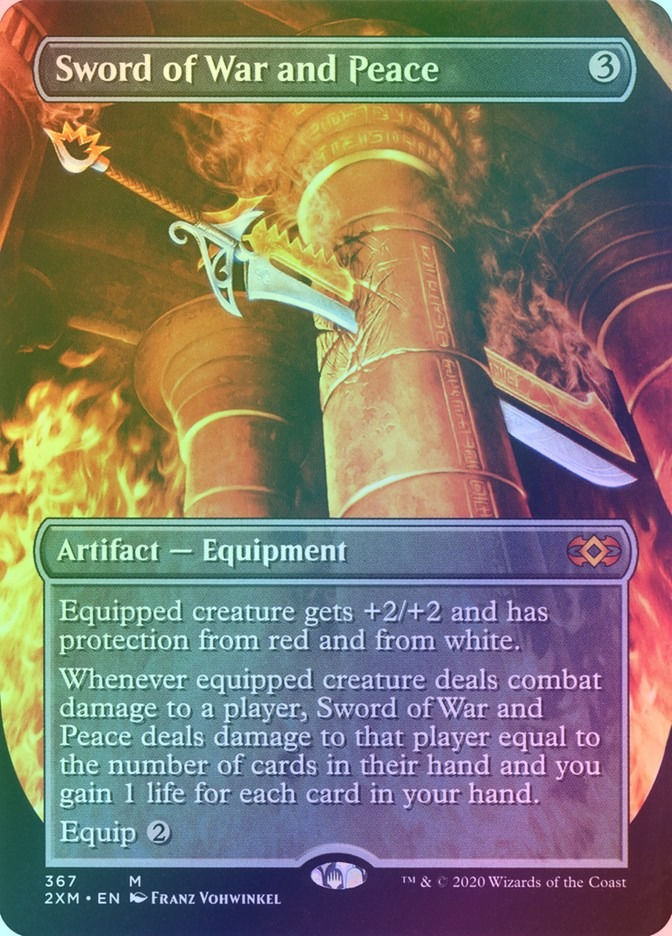 Sword of War and Peace (2XM) (367) / Borderless / Foil