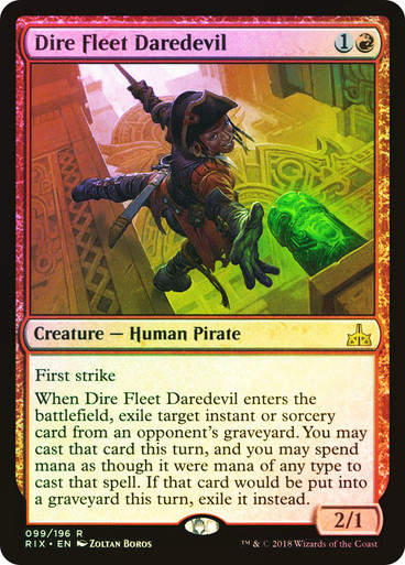 Dire Fleet Daredevil (RIX) (99) / Foil