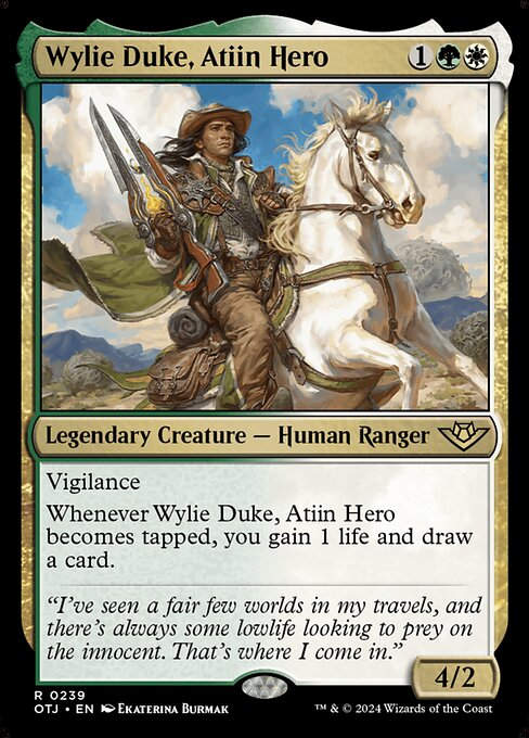 Wylie Duke, Atiin Hero (otj) (239)