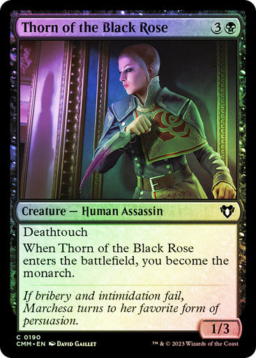 Thorn of the Black Rose (cmm) / Foil