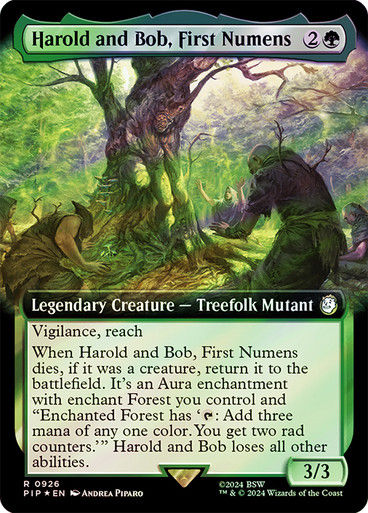 Harold and Bob, First Numens (pip) (926) / Extended Surge Foil