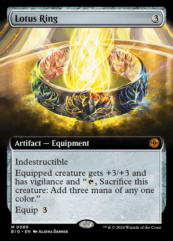 Lotus Ring (BIG) (89) / Extended Art