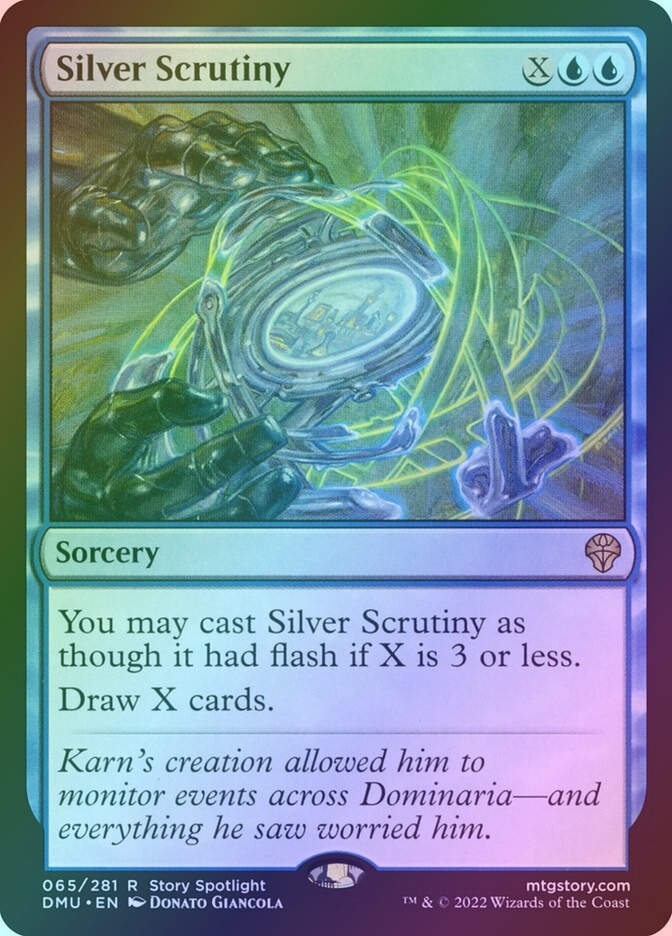 Silver Scrutiny (DMU) (65) / Foil