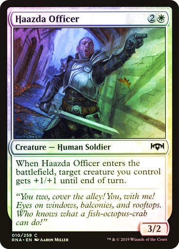 Haazda Officer (RNA) (10) / Foil