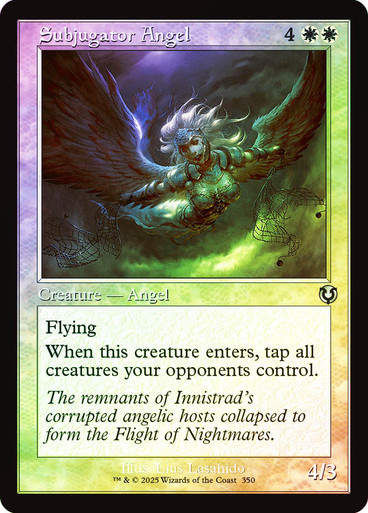 Subjugator Angel (INR) (350) / Foil Retro