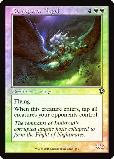 Subjugator Angel (INR) (350) / Foil Retro