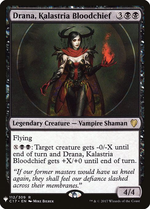 Drana, Kalastria Bloodchief (PLST) (C17-112)