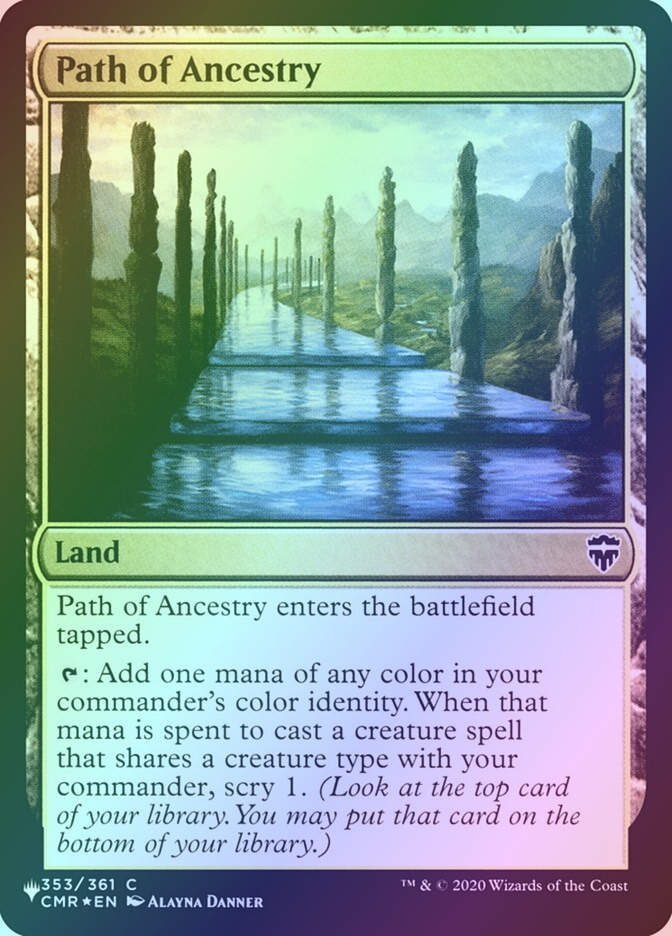 Path of Ancestry (PLST) (CMR-353) / Foil