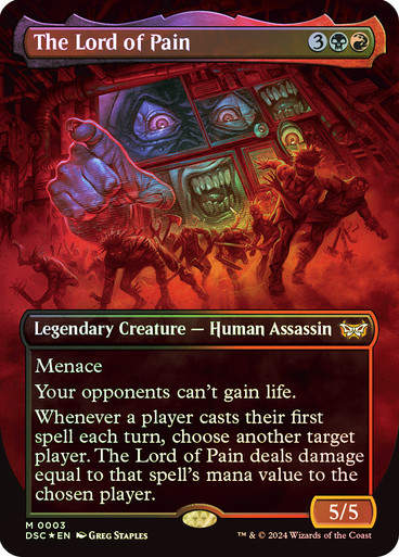 The Lord of Pain (DSC) (3) / Borderless Foil