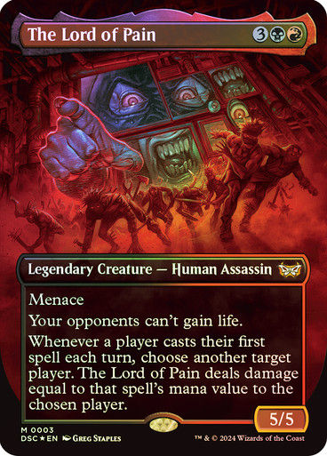 The Lord of Pain (DSC) (3) / Borderless Foil