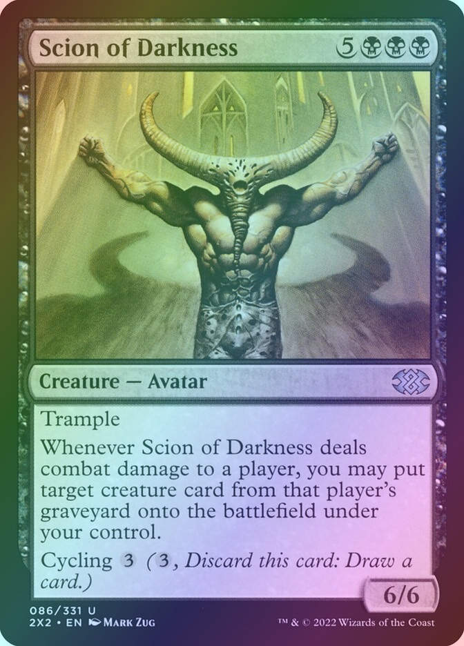 Scion of Darkness (2X2) (86) / Foil