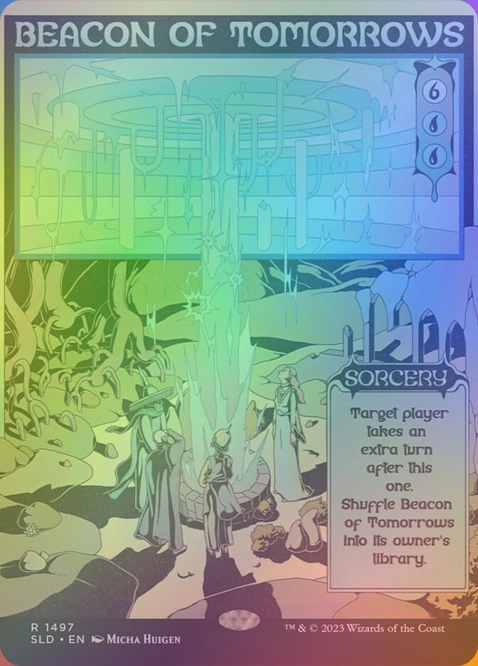 Beacon of Tomorrows (SLD) (1497★) / Borderless / Rainbow Foil