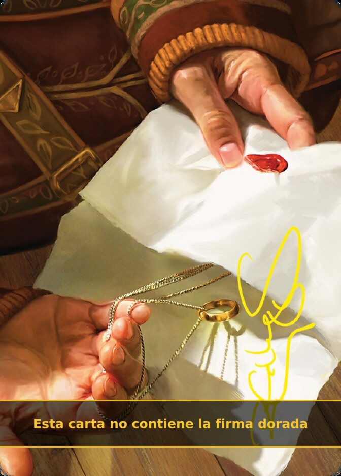 Bilbo's Ring (ALTR) (37) / No Firmada