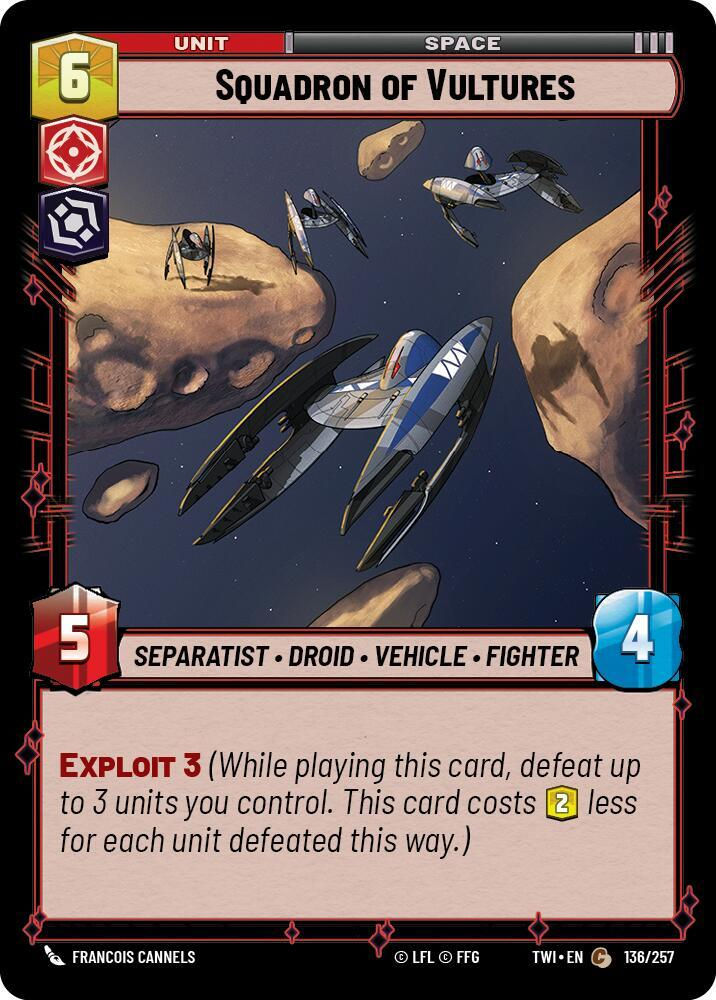 Squadron of Vultures (TWI) (136/257) / Foil