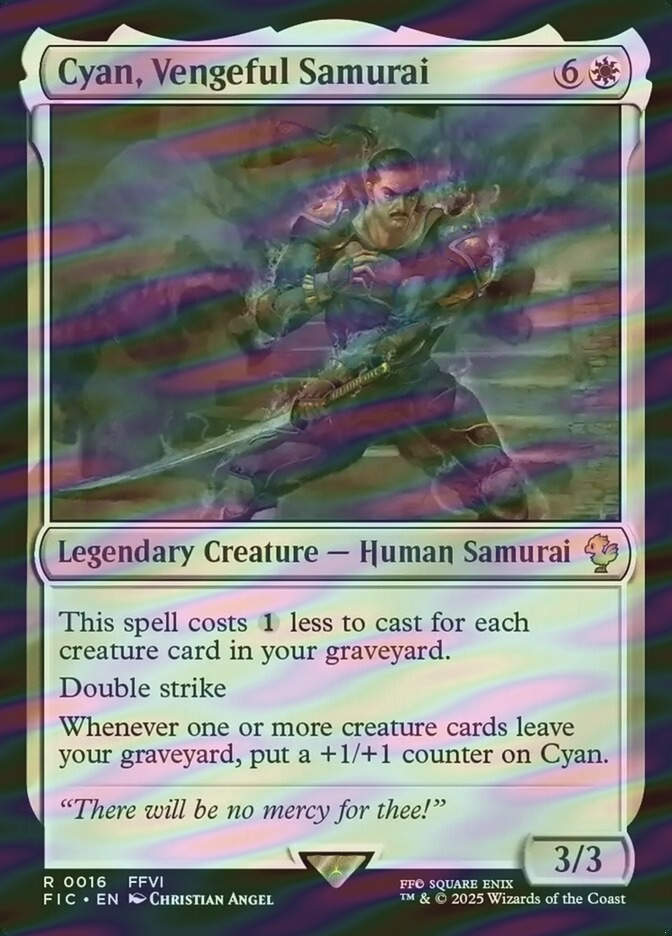 Cyan, Vengeful Samurai (FIC) (16) / Surge Foil