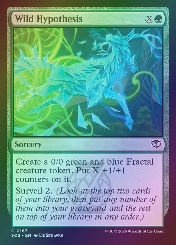 Wild Hypothesis (SOS) (167) / Foil
