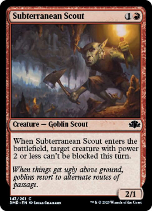 Subterranean Scout (DMR)