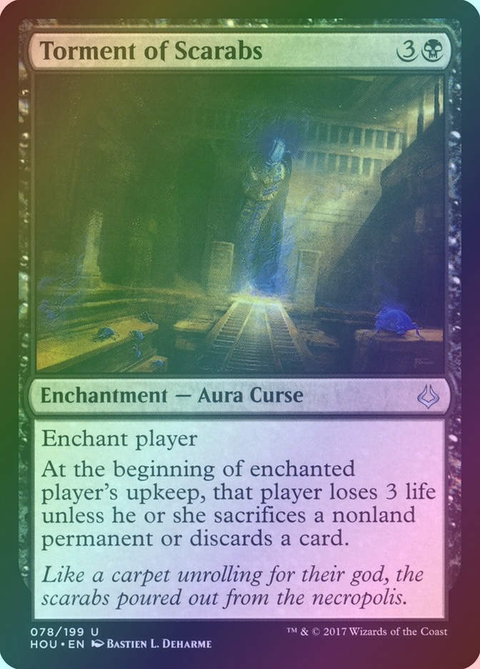 Torment of Scarabs (HOU) (78) / Foil