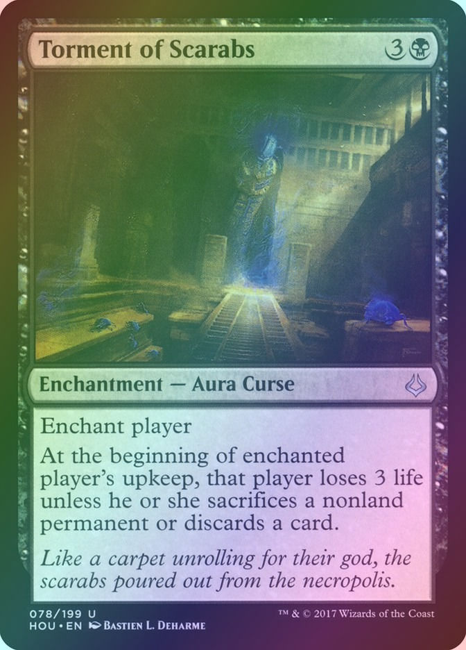 Torment of Scarabs (HOU) (78) / Foil