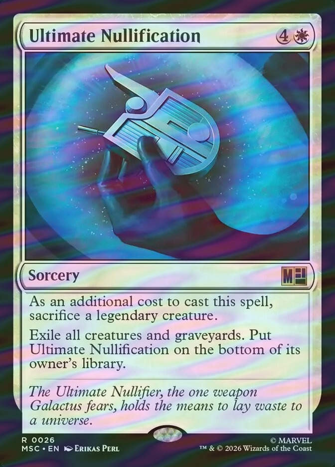 Ultimate Nullification (MSC) (26) / Surge Foil