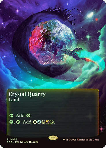 Crystal Quarry (EOS) (55) / Borderless / Foil