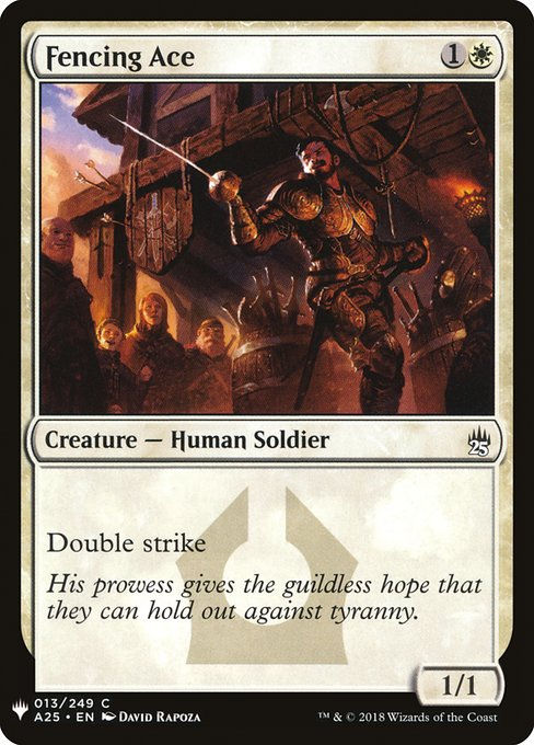 Fencing Ace (PLST) (A25-13)