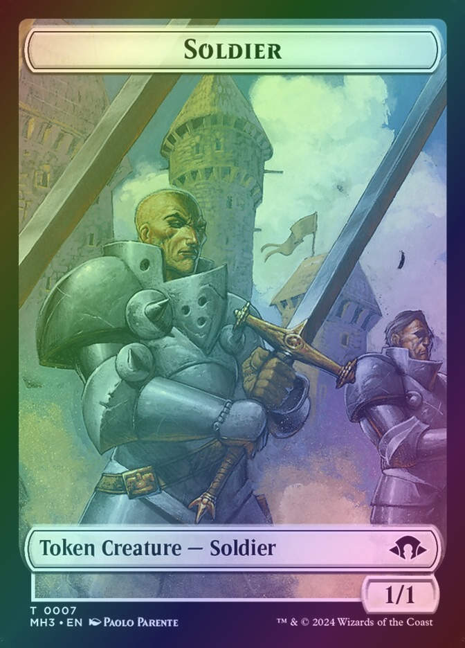 Soldier // Eldrazi Spawn (TMH3) (7 // 2) / Foil