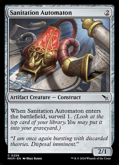 Sanitation Automaton (mkm) (256)