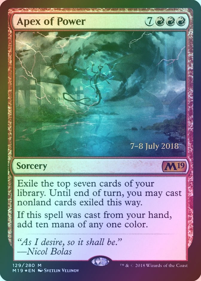 Apex of Power (PM19) (129s) / Foil