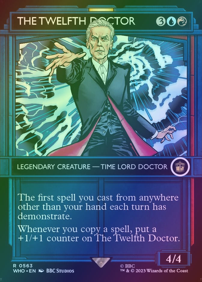 The Twelfth Doctor (WHO) (563) / Borderless / Showcase / Foil