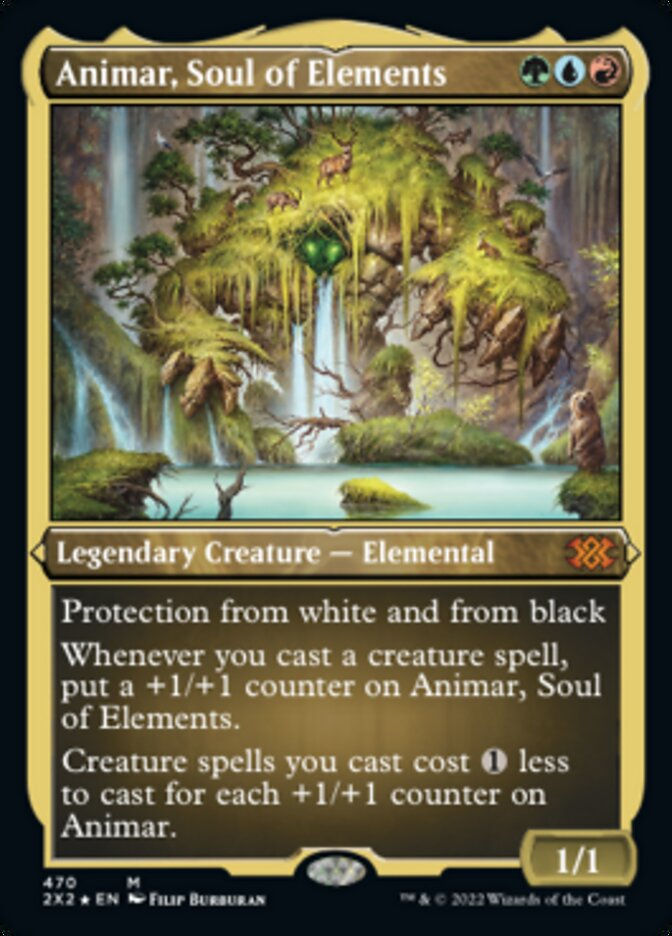 Animar, Soul of Elements (2X2) / Etched Foil