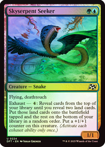 Skyserpent Seeker (DFT) (224) / Foil