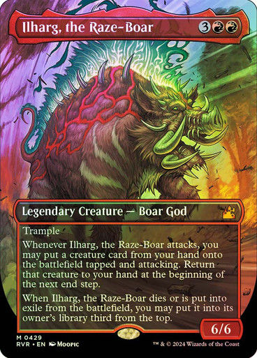 Ilharg, the Raze-Boar (rvr) (429) / Anime / Foil