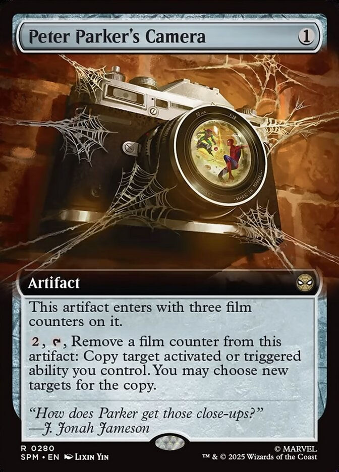 Peter Parker's Camera (SPM) (280) / Extended Art