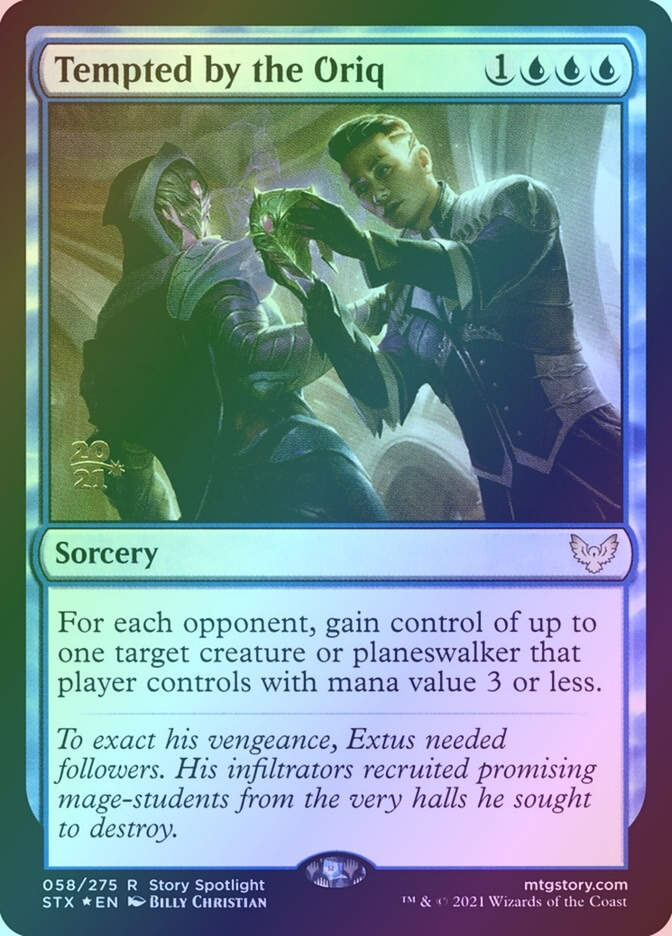 Tempted by the Oriq (PSTX) (58s) / Foil
