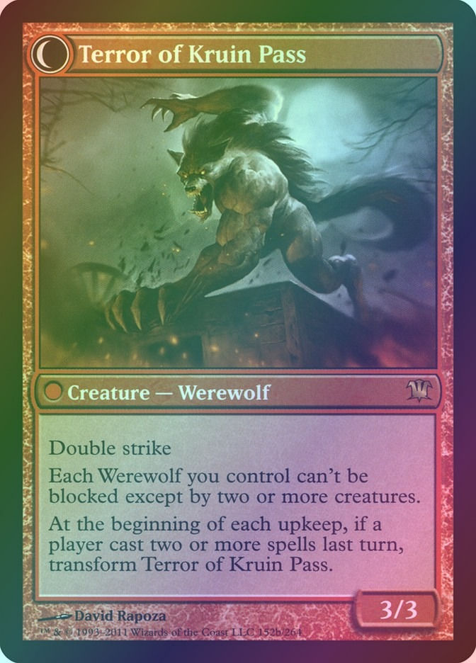 Kruin Outlaw // Terror of Kruin Pass (ISD) (152) / Foil — cara 2 de 2