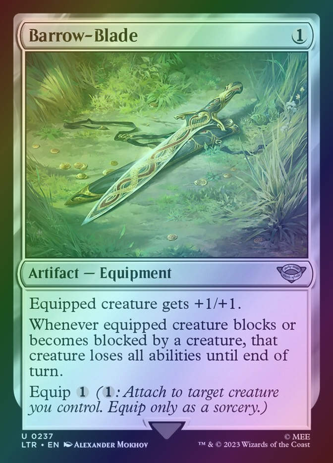 Barrow-Blade (LTR) (237) / Foil