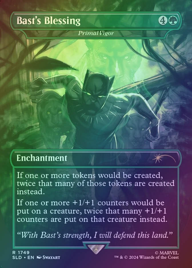 Primal Vigor (SLD) (1749) / Borderless / Foil