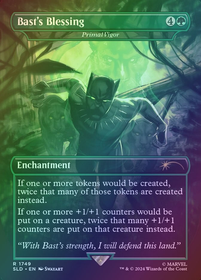 Primal Vigor (SLD) (1749) / Borderless / Foil