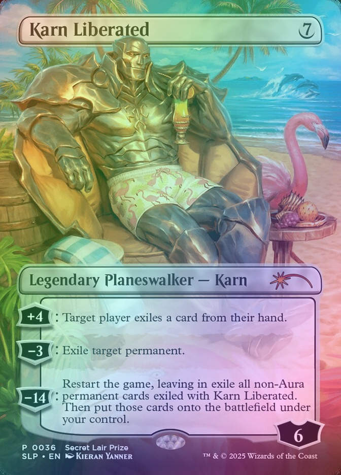 Karn Liberated (SLP) (36) / Borderless / Foil