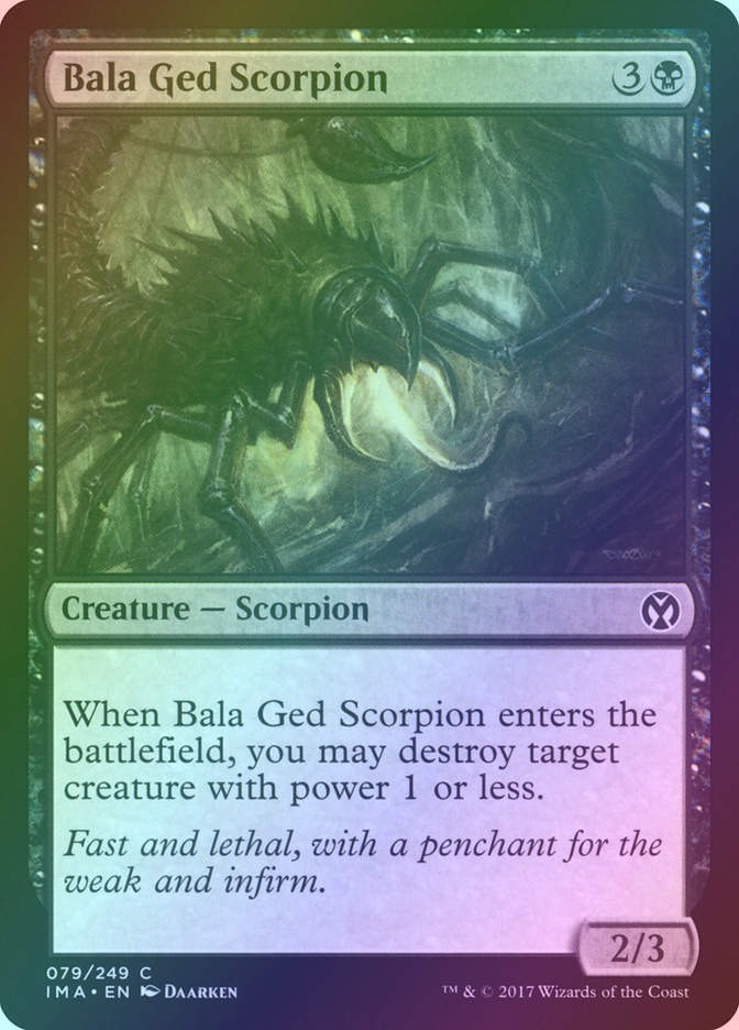 Bala Ged Scorpion (IMA) (79) / Foil