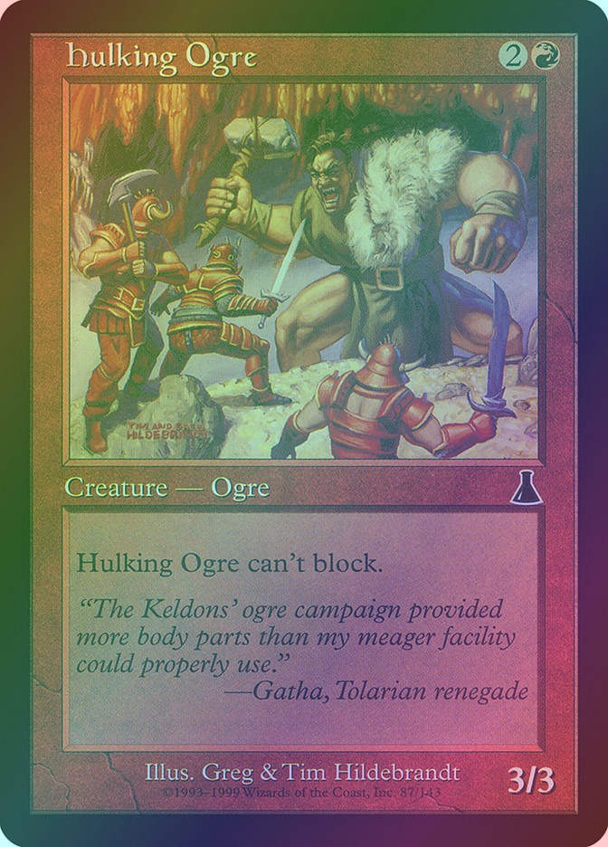 Hulking Ogre (UDS) (87) / Foil