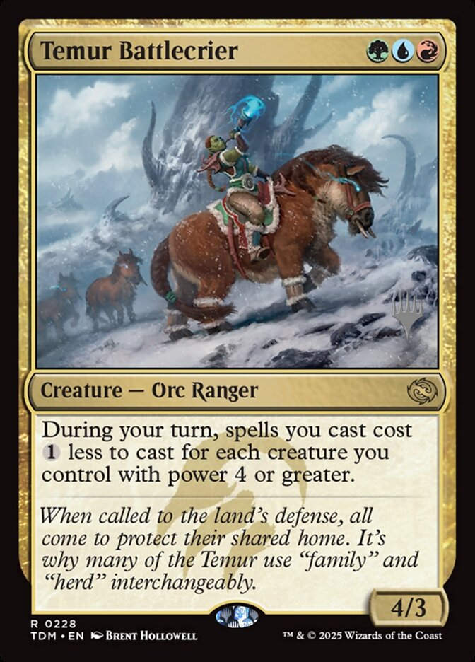 Temur Battlecrier (PTDM) (228p)
