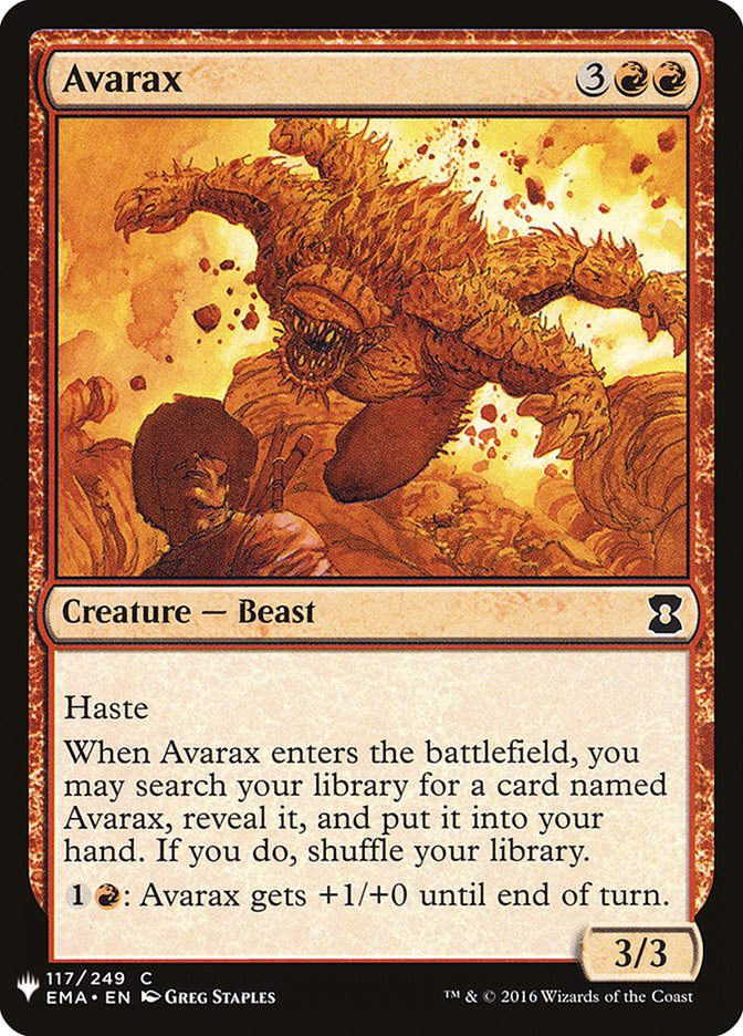 Avarax (MYS)