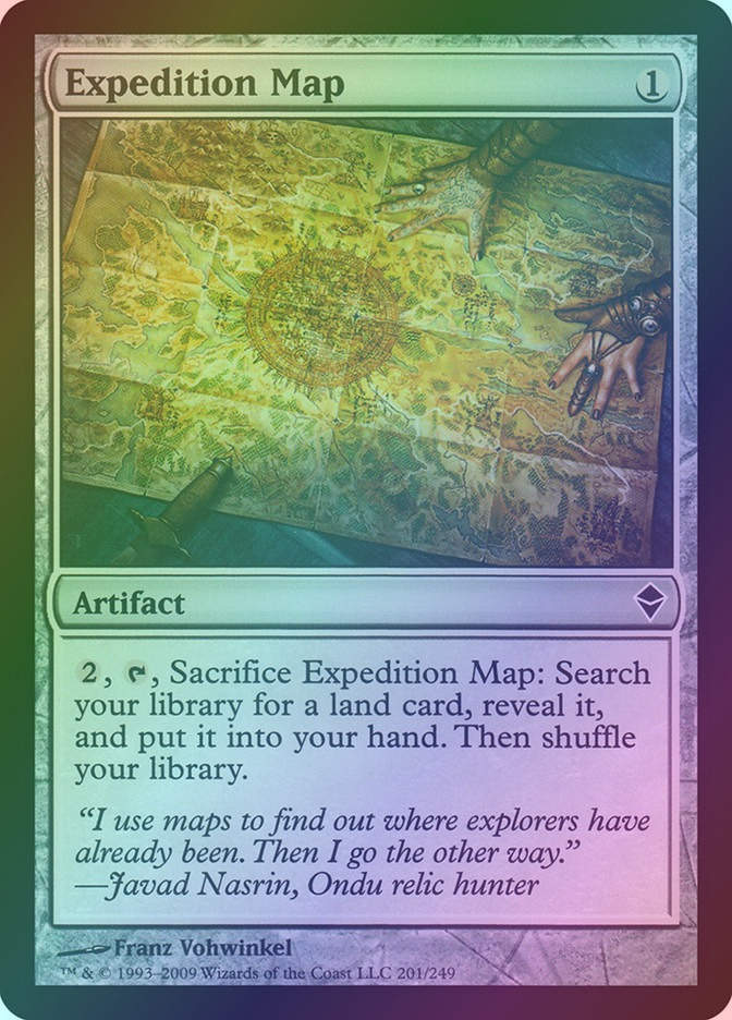 Expedition Map (ZEN) (201) / Foil