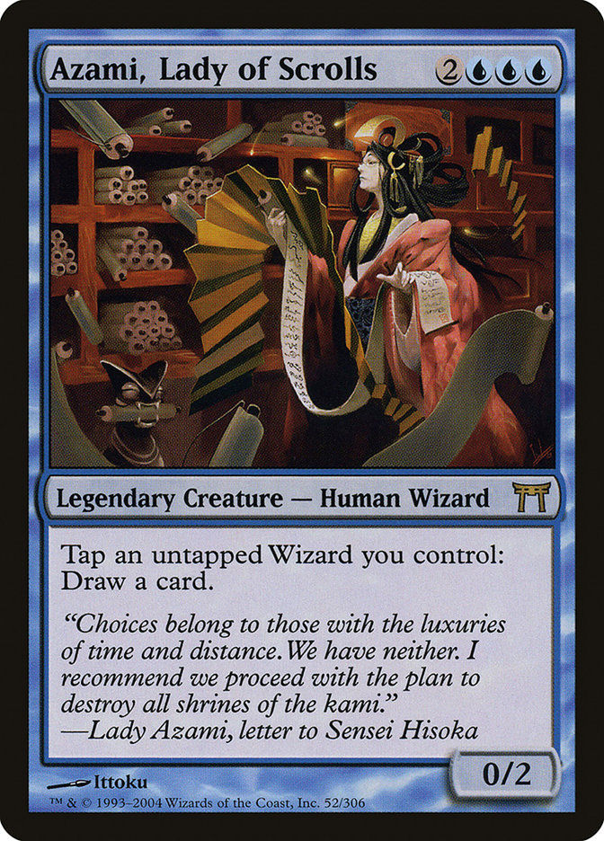 Azami, Lady of Scrolls (CHK) (52)