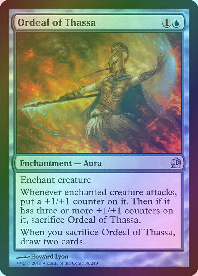 Ordeal of Thassa (THS) (58) / Foil