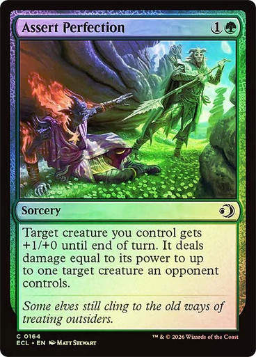 Assert Perfection (ECL) (164) / Foil