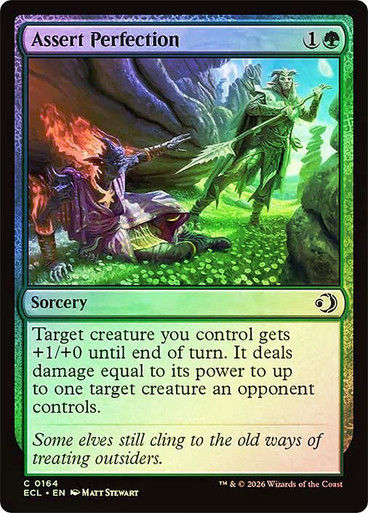 Assert Perfection (ECL) (164) / Foil
