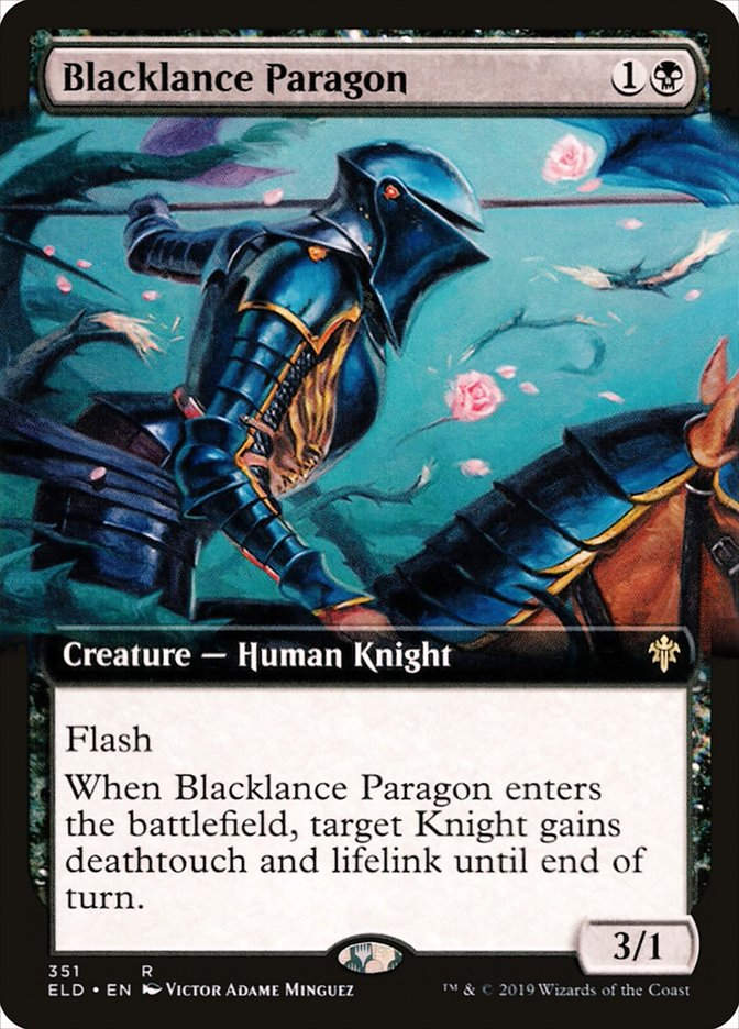 Blacklance Paragon (ELD) (351) / Extended Art